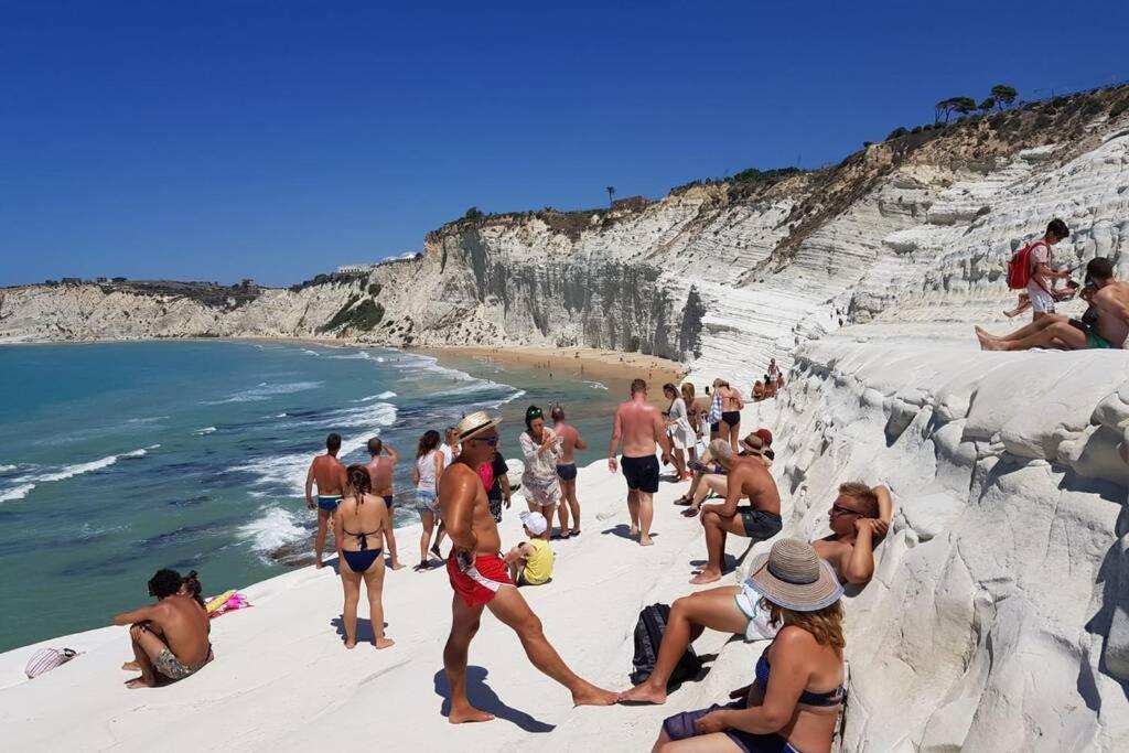 J M Villa Al Mare Con Veduta Spettacolare Sciacca Eksteriør billede